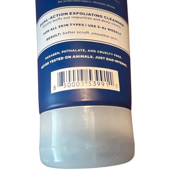 Duke Cannon Supply Co Standard Issue Quick Buff Siberian Mint Face Scrub 6 Fl Oz - Picture 3 of 4